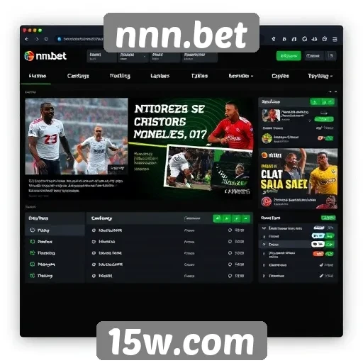 Análise da interface do usuário do site nnn.bet